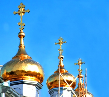 Безработный попытался сдать фргмент купола храма на металлолом